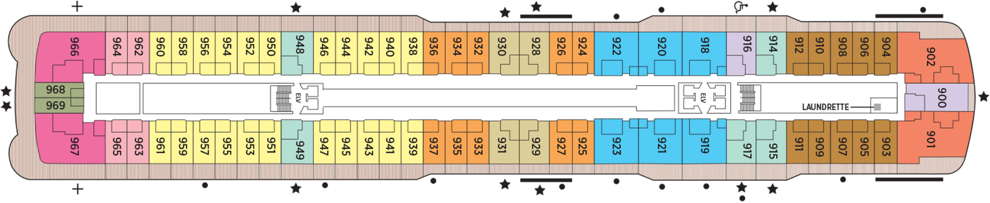 Deck 9 plan